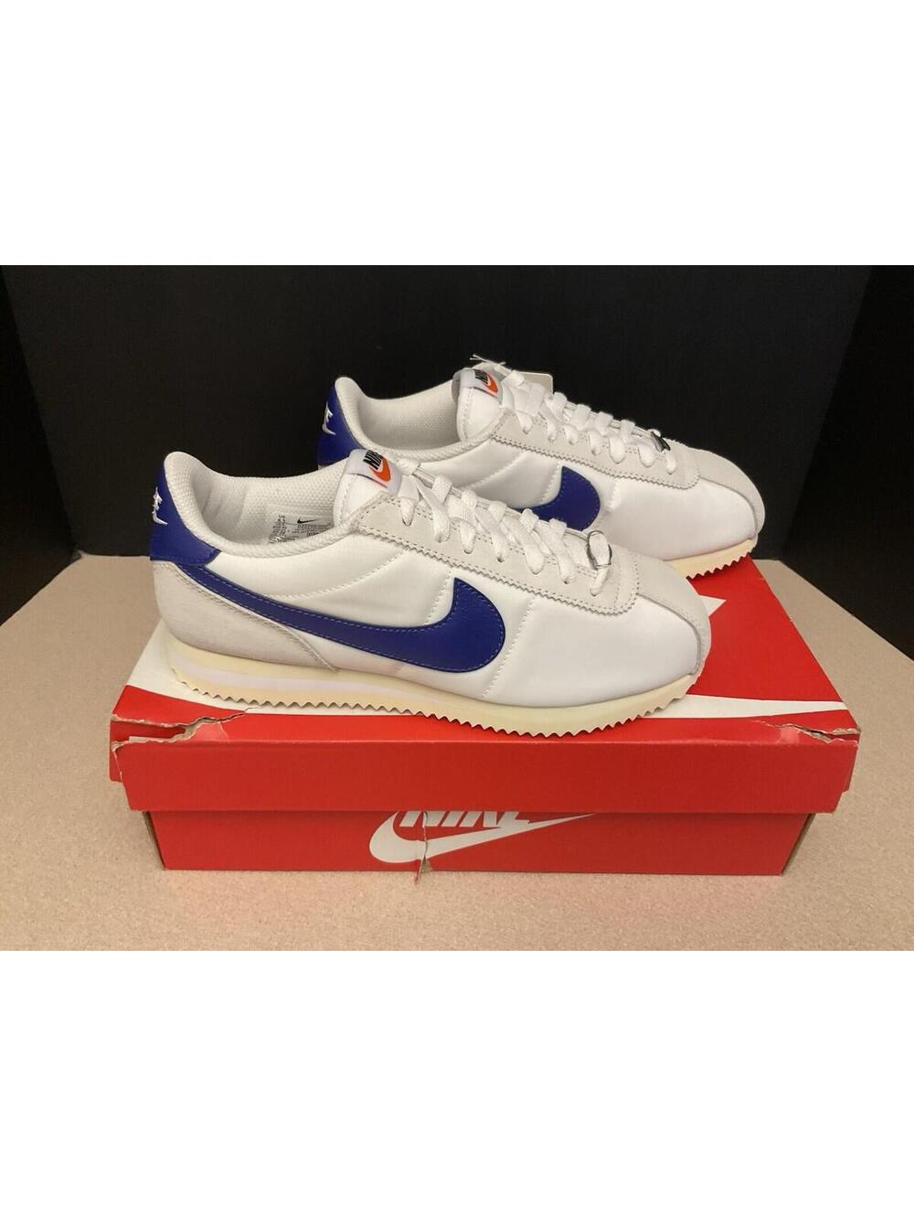 New! Womens Nike Cortez White/Deep Night-Phantom Athletic Shoes. Size 8.5. Nice!